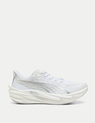 Deviate NITRO 4 Running Shoes - White/Feather Grey Deviate NITRO 4 Running Shoes - White/Feather Grey
