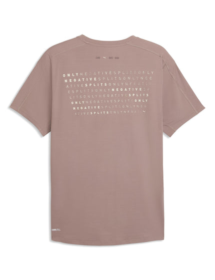PUMA Run coolCELL Boxy Running Tee - Sandstoneimages4- The Sports Edit
