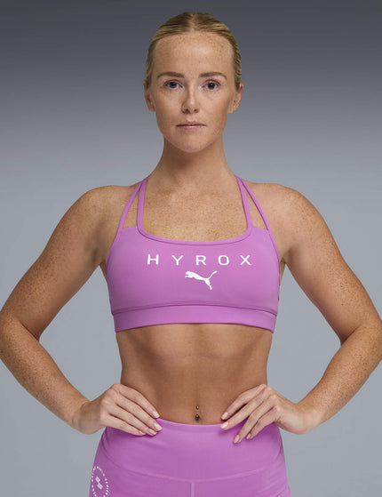 PUMA Puma x Hyrox Move Strappy Bra - Electric Orchidimages1- The Sports Edit