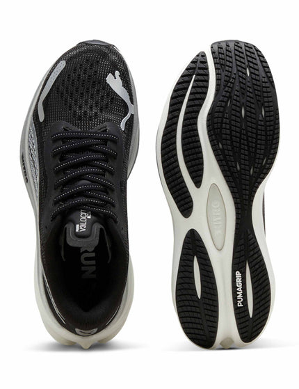 PUMA Velocity NITRO 3 Shoes - Black/Silver/Whiteimage4- The Sports Edit