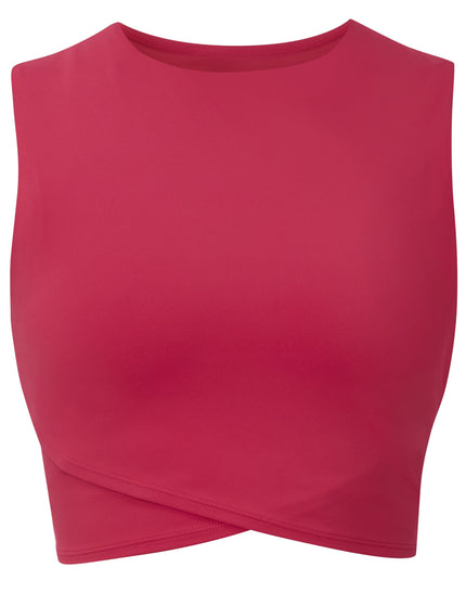 Sweaty Betty All Day Cropped Wrap Tank - Crimson Redimages6- The Sports Edit