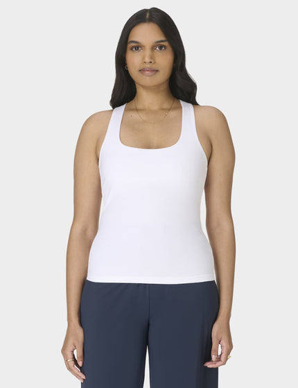 Sweaty Betty Essential Sculpt Tank - Whiteimages1- The Sports Edit