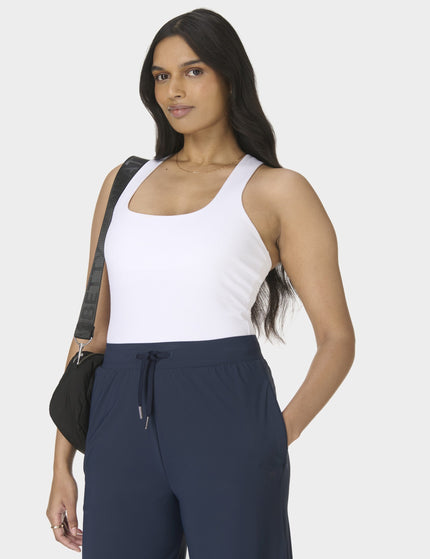 Sweaty Betty Essential Sculpt Tank - Whiteimages4- The Sports Edit