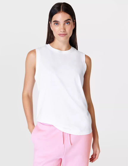 Sweaty Betty Essential Sleeveless Vest - Whiteimages1- The Sports Edit