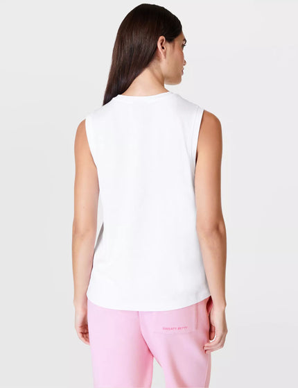 Sweaty Betty Essential Sleeveless Vest - Whiteimages2- The Sports Edit