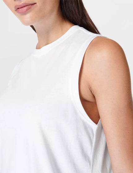 Sweaty Betty Essential Sleeveless Vest - Whiteimages4- The Sports Edit