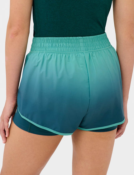 Sweaty Betty Get Set 2-in-1 Multi-Train Shorts - Deepgreen Lustregreen Ombreimages2- The Sports Edit