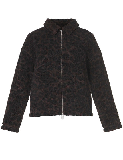 Sweaty Betty Plush Collared Fleece - Large Brown Leopard Printimages8- The Sports Edit