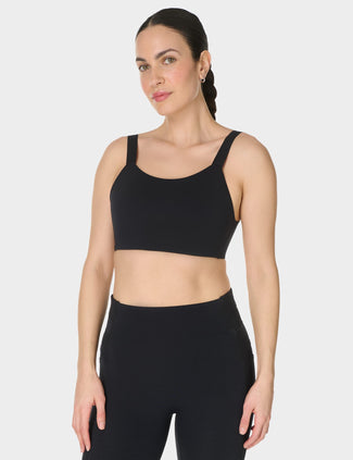 Runner's High High Support Sports Bra - Black Runner's High High Support Sports Bra - Black