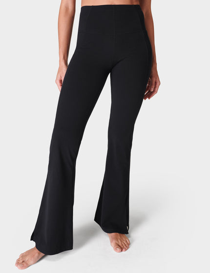 Sweaty Betty Super Soft Flare Yoga Trousers - Blackimages3- The Sports Edit