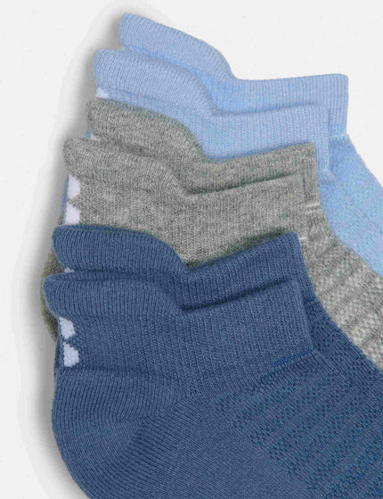 Sweaty Betty Workout Trainer Socks 3 Pack - Grey Marl/Luxe Blue/Glacier Blueimages3- The Sports Edit