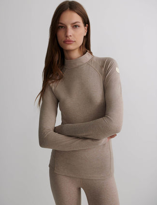 Always Warm Baselayer Top - Taupe Marl Always Warm Baselayer Top - Taupe Marl