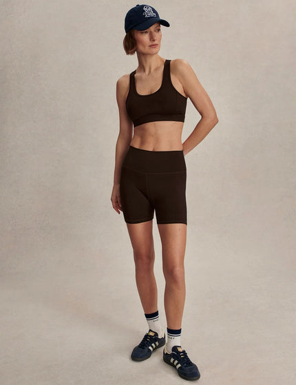 Varley FreeSoft High Waisted Short 5" - Coffee Beanimages4- The Sports Edit