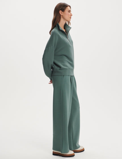 Varley The Doublesoft Wide Leg Set - Dark Forestimages8- The Sports Edit