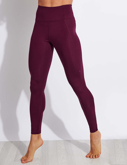 Girlfriend Collective Compressive High Waisted Legging - Plumimage1- The Sports Edit