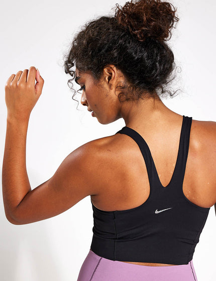 Nike Yoga Dri-FIT Luxe Cropped Tank - Blackimage2- The Sports Edit