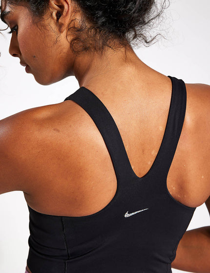 Nike Yoga Dri-FIT Luxe Cropped Tank - Blackimage4- The Sports Edit