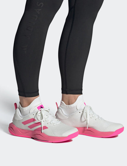 adidas Rapidmove Trainer - Cloud White/Pink Fusion/Lucid Pinkimage6- The Sports Edit