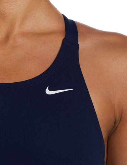 Nike Swim Fastback 1-Piece Swimsuit - Midnight Navyimages3- The Sports Edit