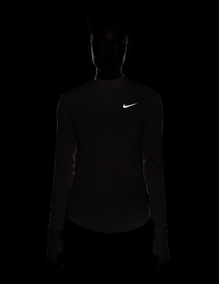 Nike Swift Wool Running Long-Sleeve Top - Platinum Violetimage4- The Sports Edit
