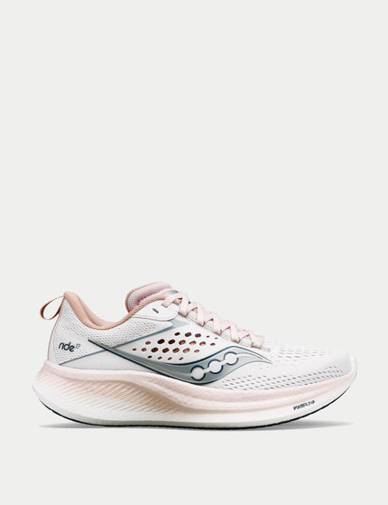 Saucony Ride 17 - White/Lotusimage1- The Sports Edit