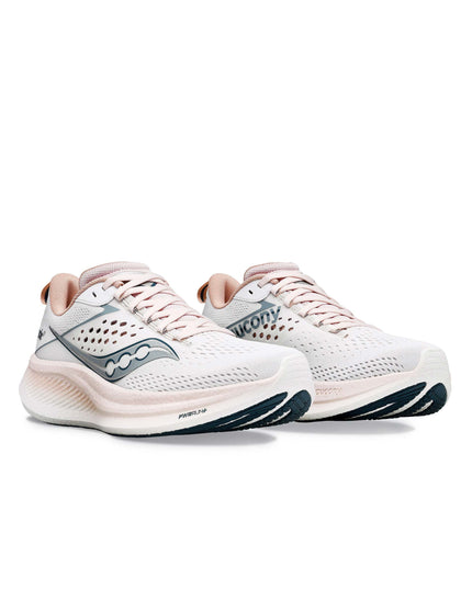 Saucony Ride 17 - White/Lotusimage3- The Sports Edit