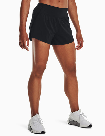 Under Armour Flex Woven 2-in-1 Shorts - Blackimage1- The Sports Edit