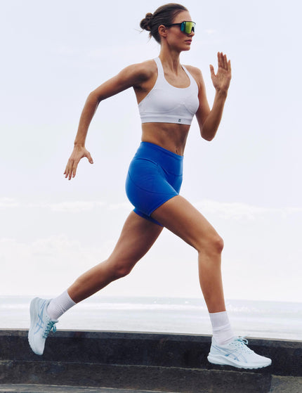 Sweaty Betty Power Medium Support Sports Bra - Whiteimages1- The Sports Edit