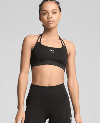 Move Strappy Bra - Black