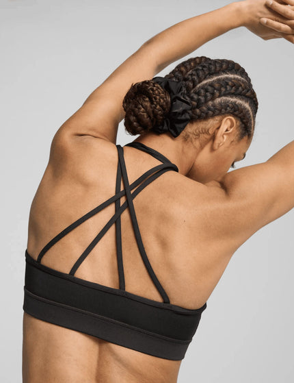 PUMA Move Strappy Bra - Blackimage4- The Sports Edit