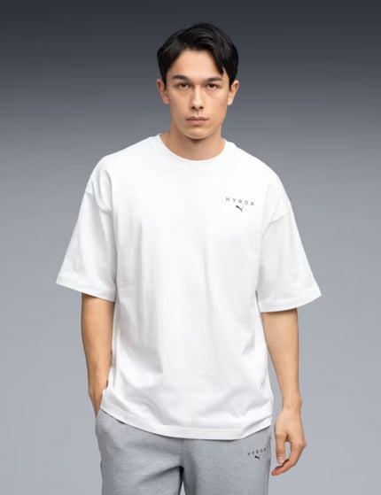 PUMA Puma X Hyrox World Tee - Puma Whiteimages1- The Sports Edit