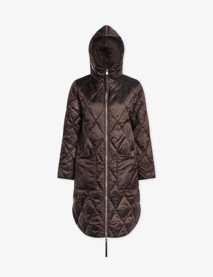 Varley Frisco Long Quilt Jacket - Coffee Quartz Metallicimage8- The Sports Edit