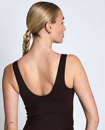 3 Stripes Studio All Me Light Support Tank Top - Aurora Coffee