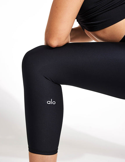 Alo Yoga High Waisted Airlift Capri - Blackimage2- The Sports Edit