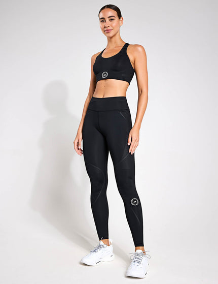 adidas X Stella McCartney TruePace High Support Sports Bra - Blackimage4- The Sports Edit