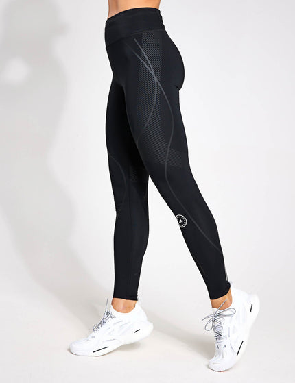 adidas X Stella McCartney TruePace Long Running Leggings - Blackimage2- The Sports Edit