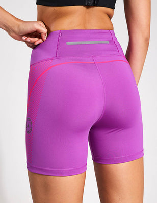 TruePace Running Short Leggings - Shock Purple