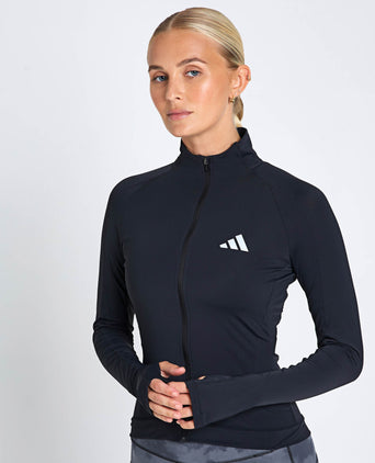 adi365 Seasonal Womens Running Jacket - Black