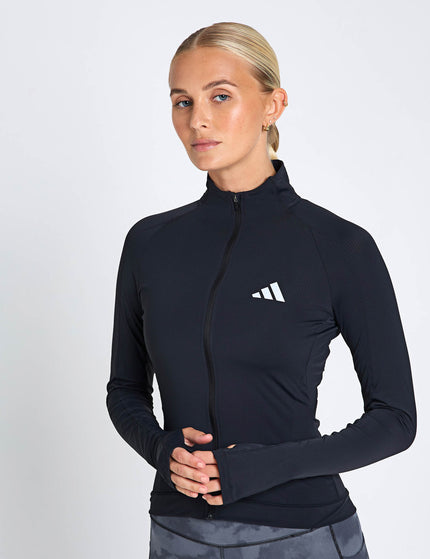 adidas adi365 Seasonal Womens Running Jacket - Blackimages1- The Sports Edit