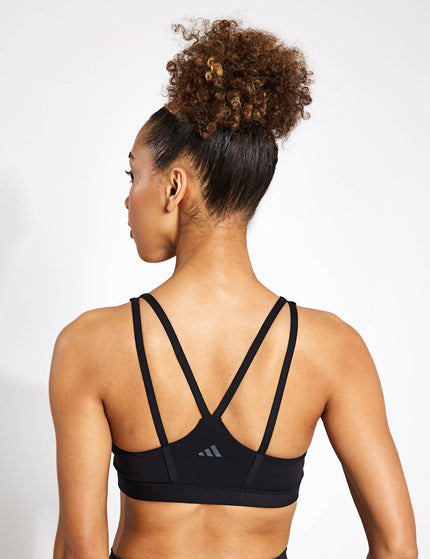 adidas All Me Medium-Support Bra - Blackimage2- The Sports Edit