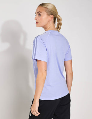 Own the Run 3-Stripes T-Shirt - Violet Tone