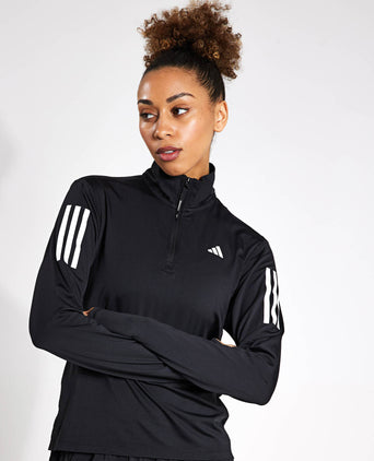 Own the Run Half-Zip Jacket - Black