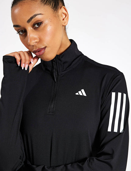 adidas Own the Run Half-Zip Jacket - Blackimages2- The Sports Edit