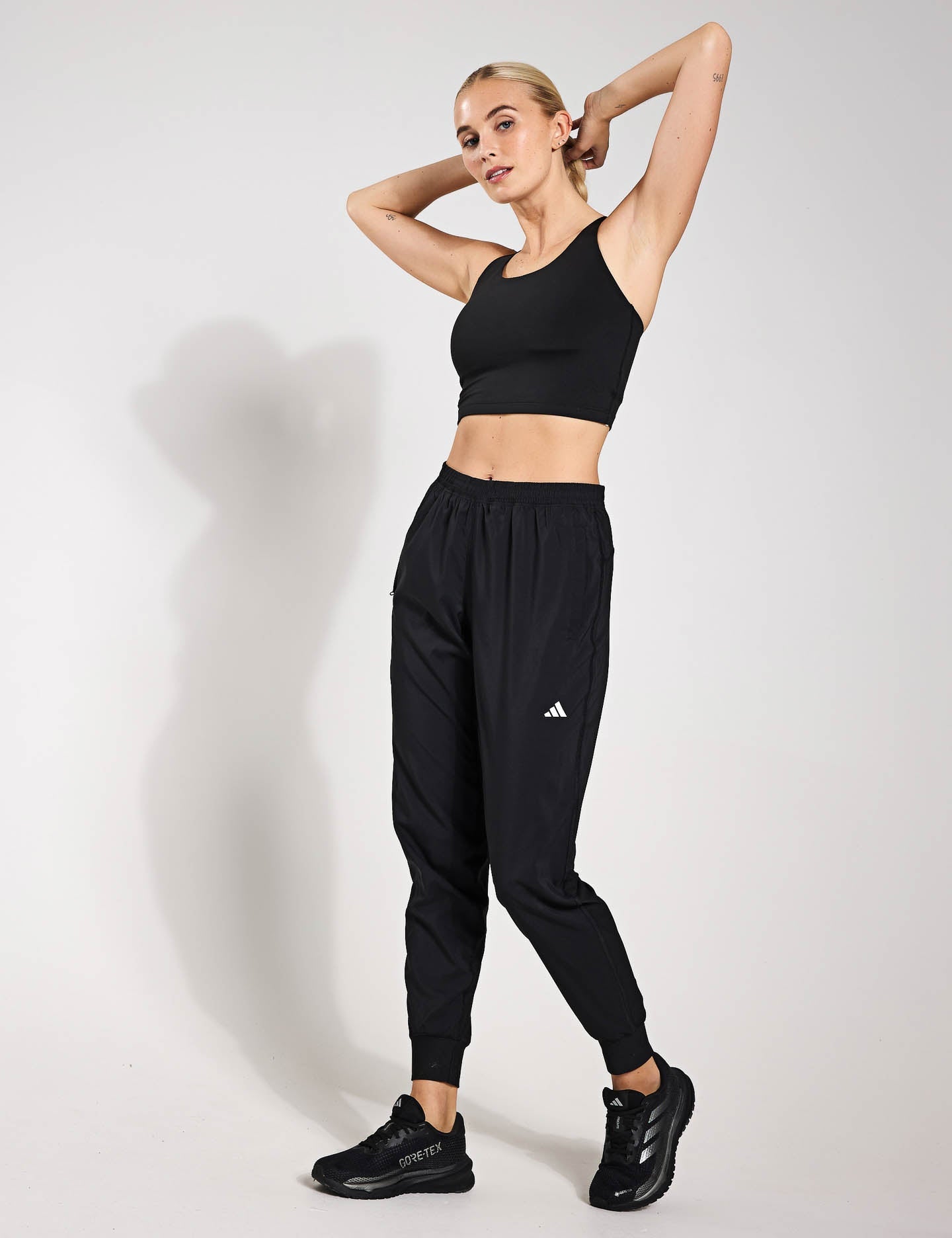 【ADIDAS】Own the Run Pants IK7444 WMNS) adidas Own the Run Joggers 'Black' IK7444
