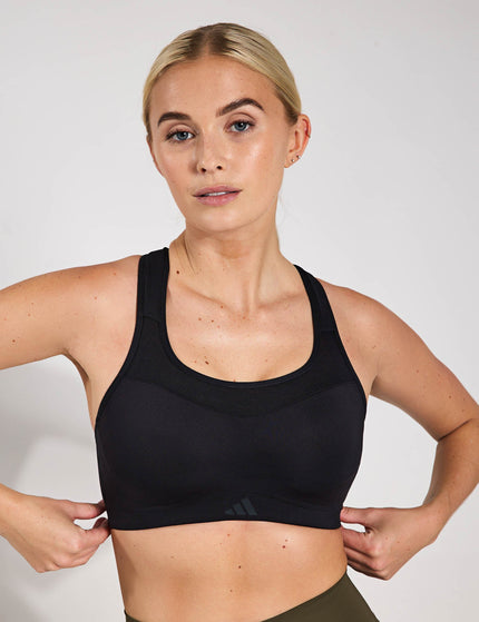 adidas TLRD Impact Training High Support Bra - Blackimage1- The Sports Edit