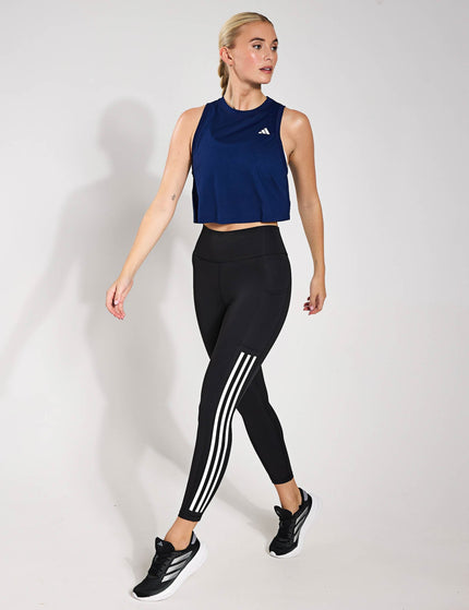 adidas Train Essentials Boxy Workout Tank Top - Dark Blueimage4- The Sports Edit