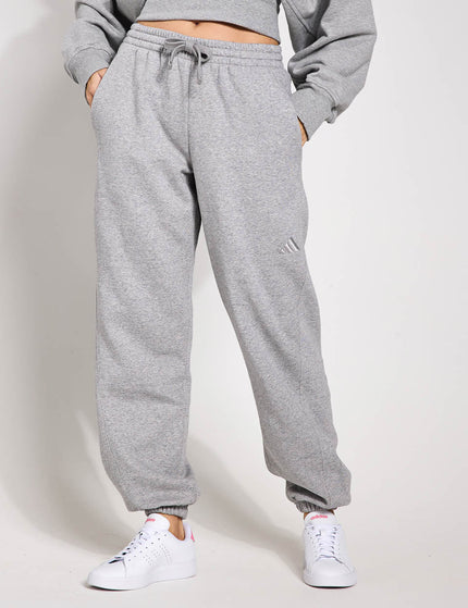 adidas ALL SZN Fleece Loose Joggers - Medium Grey Heatherimage1- The Sports Edit