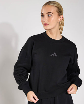 ALL SZN Fleece Loose Sweatshirt - Black