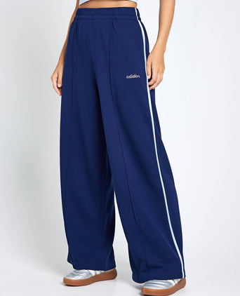 Seasonal Essentials Colorpop Joggers with Embroidered Graphic - Dark Blue/White