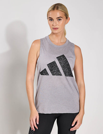 adidas Essentials Winners Tank Top - Solid Grey/Blackimage1- The Sports Edit